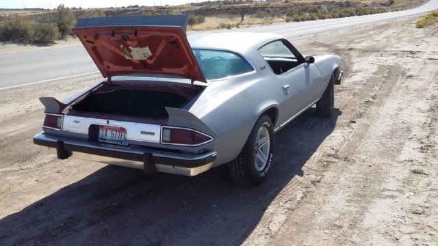 1977 grey Chevrolet Camaro Coupe