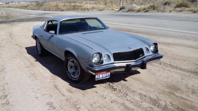1977 grey Chevrolet Camaro Coupe