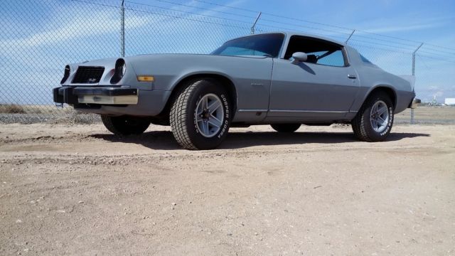 1977 grey Chevrolet Camaro Coupe