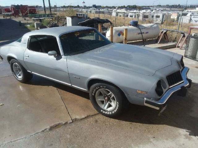 1977 grey Chevrolet Camaro Coupe