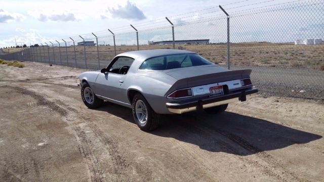 1977 grey Chevrolet Camaro Coupe