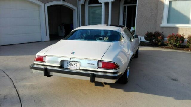 1977 White Chevrolet Camaro Coupe