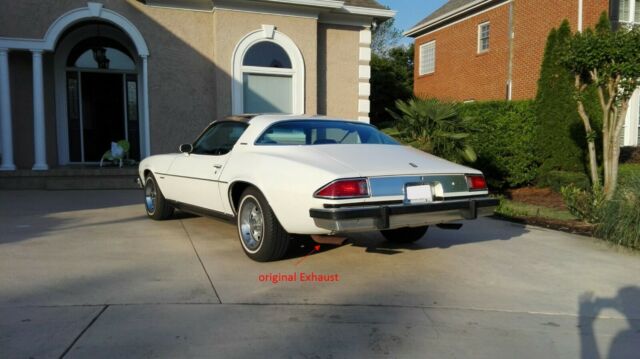 1977 White Chevrolet Camaro Coupe
