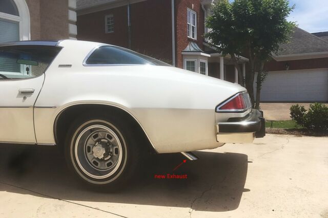1977 White Chevrolet Camaro Coupe