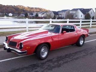 1977 Red Chevrolet Camaro Coupe