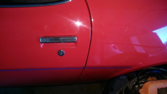 1977 Red Chevrolet Camaro Coupe