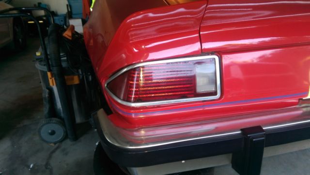 1977 Red Chevrolet Camaro Coupe