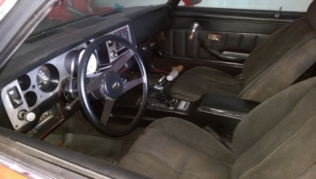 1977 Red Chevrolet Camaro Coupe