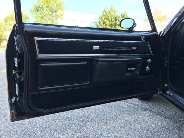 1977 Black Chevrolet Capriceold Coupe