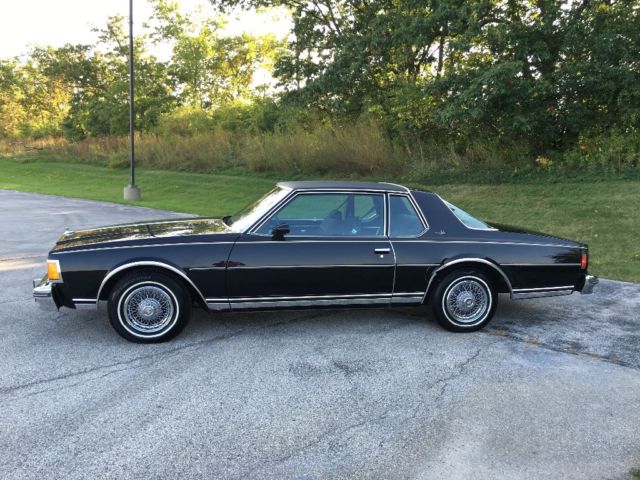 1977 Black Chevrolet Capriceold Coupe