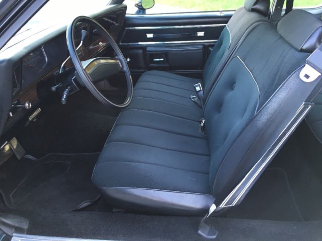 1977 Black Chevrolet Capriceold Coupe