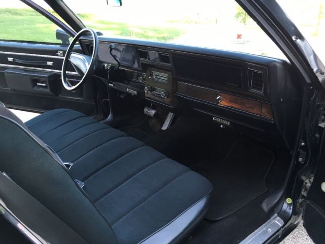 1977 Black Chevrolet Capriceold Coupe