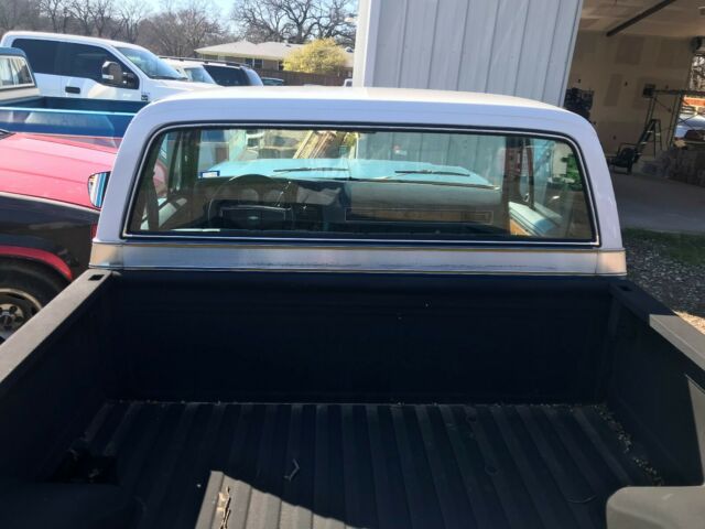 1977 Blue/White Chevrolet C-10 Pickup