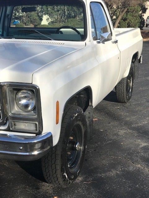 1977 White Chevrolet C/K Pickup 2500 Standard Cab Pickup