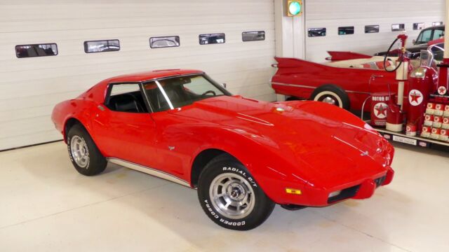 1977 Red Chevrolet Corvette 2 DR T-Top