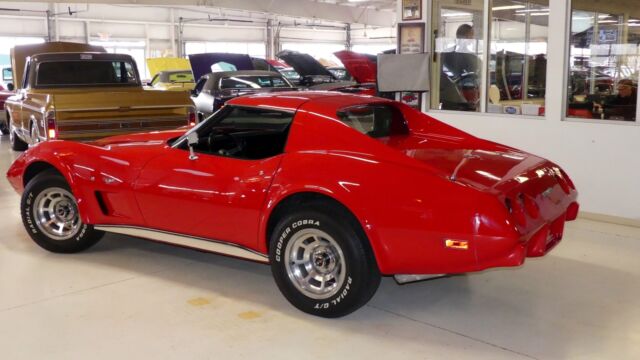 1977 Red Chevrolet Corvette 2 DR T-Top