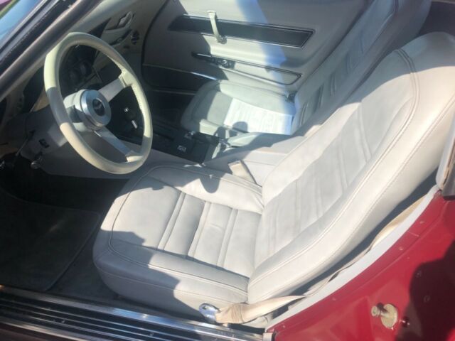 1977 Burgundy Chevrolet Corvette T Top