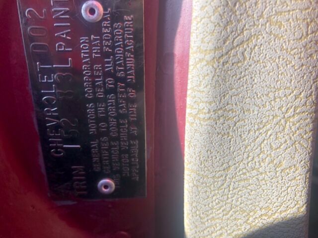 1977 Burgundy Chevrolet Corvette T Top