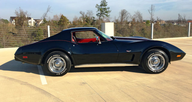 1977 Black Chevrolet Corvette Coupe