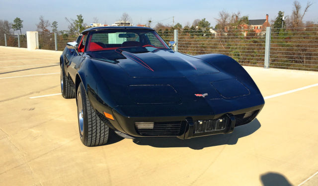 1977 Black Chevrolet Corvette Coupe
