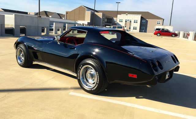 1977 Black Chevrolet Corvette Coupe