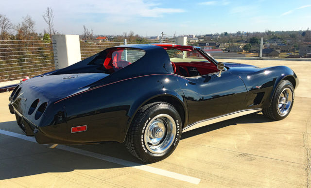 1977 Black Chevrolet Corvette Coupe