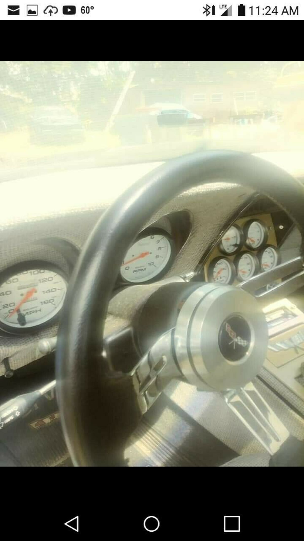 1977 Blue Chevrolet Corvette Coupe