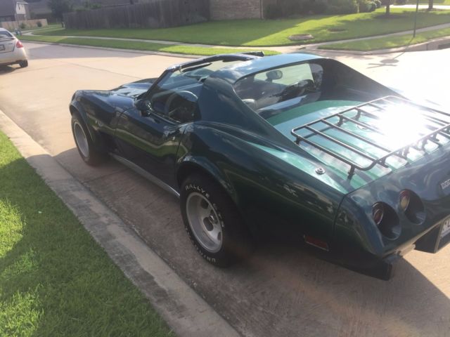 1977 Green Chevrolet Corvette Coupe