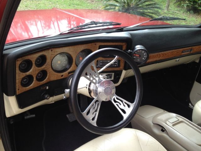 1977 Red / Ivory Chevrolet C-10 Standard Cab Pickup
