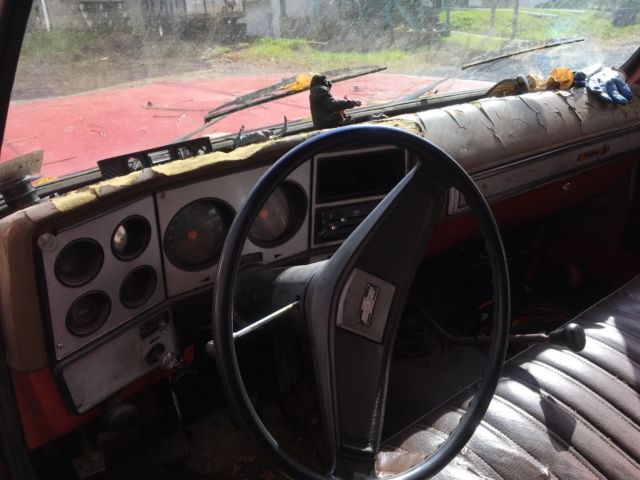 1977 Red Chevrolet Other Pickups