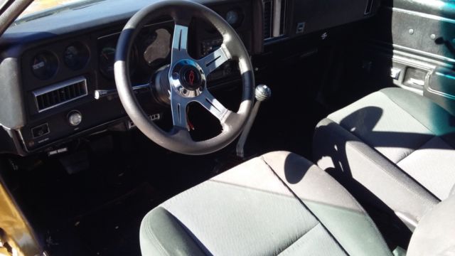 1977 gold Chevrolet El Camino Standard Cab Pickup