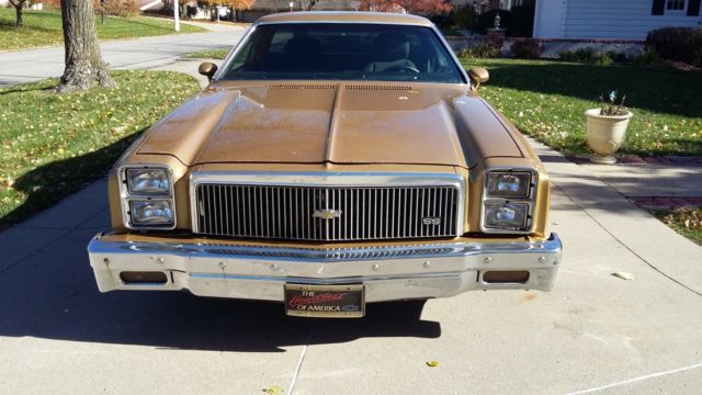 1977 gold Chevrolet El Camino Standard Cab Pickup