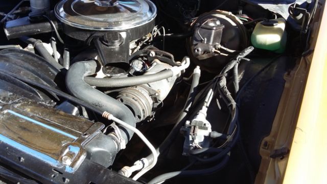 1977 gold Chevrolet El Camino Standard Cab Pickup
