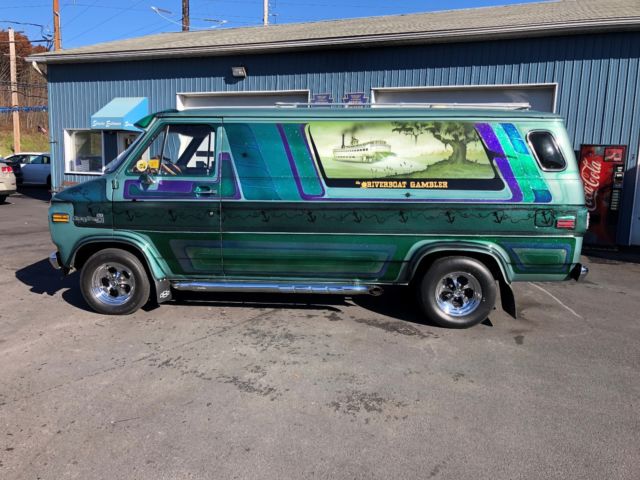 1977 GREEN Chevrolet G20 Van