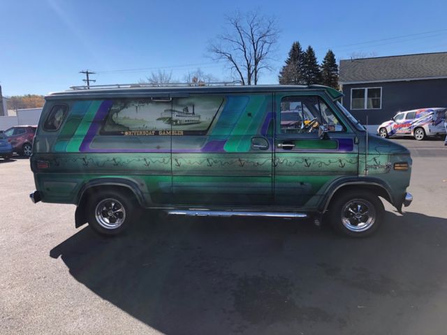 1977 GREEN Chevrolet G20 Van