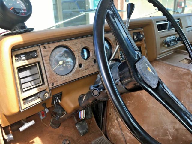 1977 Brown Chevrolet G20 Van Van Camper