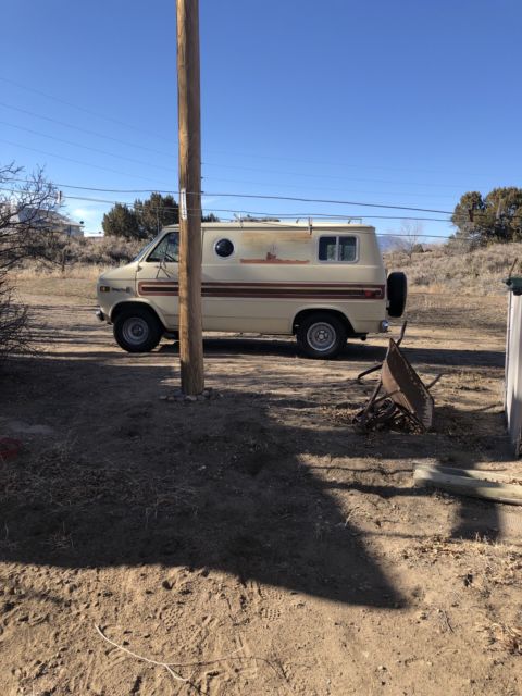 1977 Tan Chevrolet C-10 Van Camper