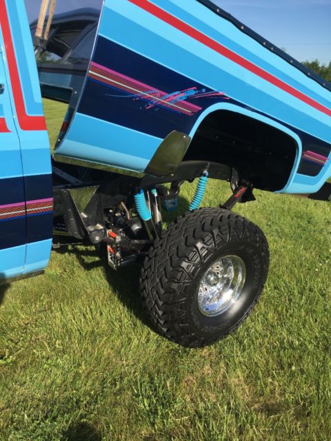 1977 Blue Chevrolet Other Pickups Short Box