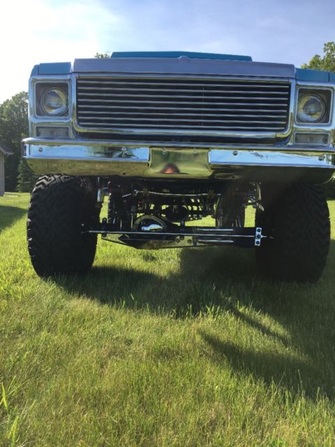 1977 Blue Chevrolet Other Pickups Short Box