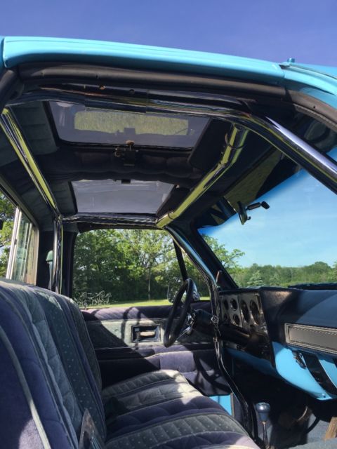 1977 Blue Chevrolet Other Pickups Short Box