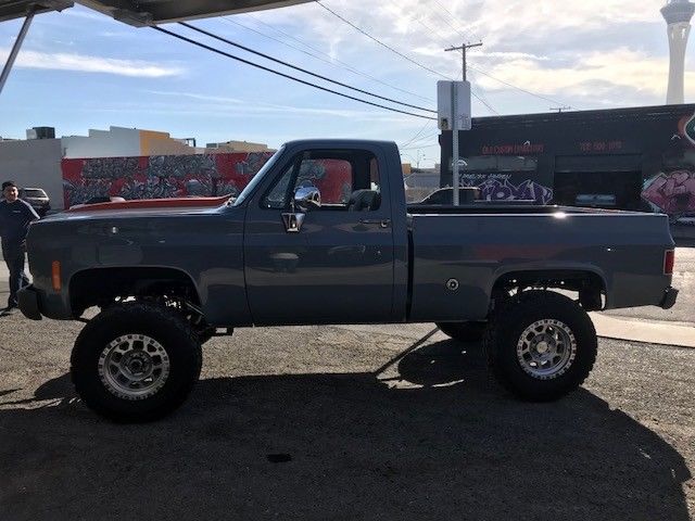 1977 Gray Chevrolet C-10 Pickup