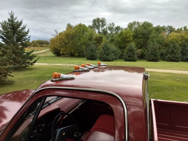 1977 Red Chevrolet C/K Pickup 1500 Standard Cab Pickup