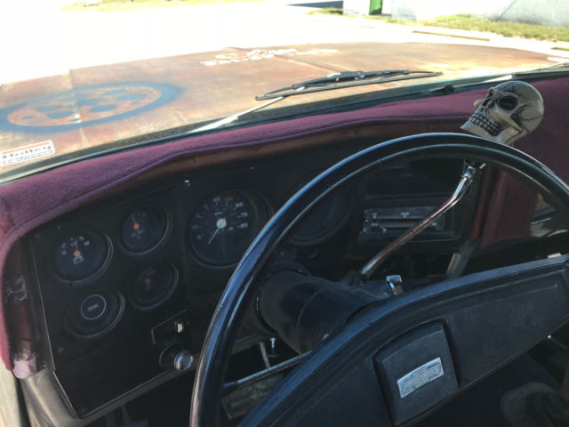 1977 Black Chevrolet C-10