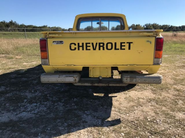 1977 Yellow Chevrolet Other Pickups