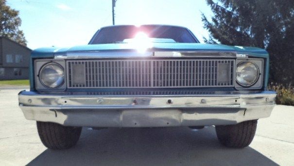 1977 Blue Chevrolet Nova Coupe