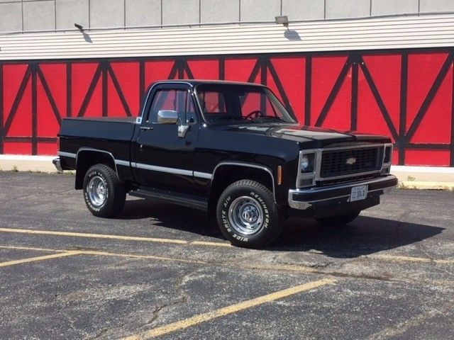 1977 Black Chevrolet Other Pickups Truck