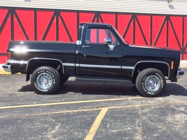 1977 Black Chevrolet Other Pickups Truck
