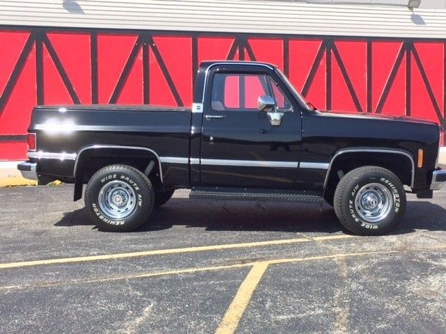 1977 Black Chevrolet Other Pickups Truck