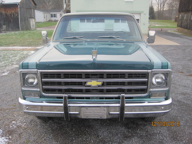 1977 Green Chevrolet Other Pickups Standard Cab Pickup