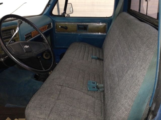 1977 Blue Chevrolet Other Pickups Standard Cab Pickup